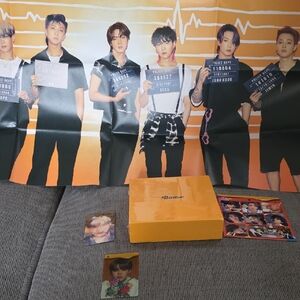 The BTS Butter Album Cream Version CD Box Set Limited Edition, New In Box.